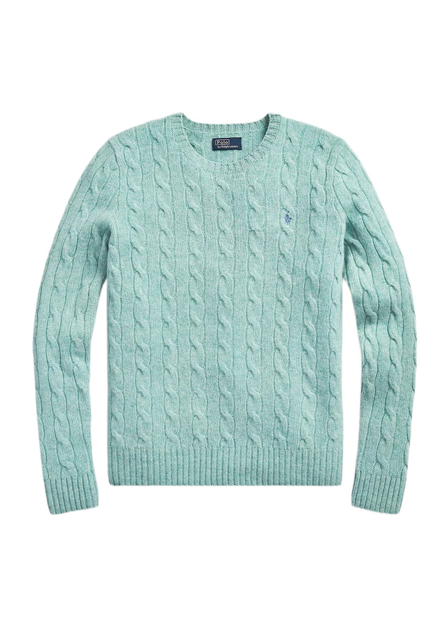 MAGLIA TRECCIA GIROCOLLO DONNA