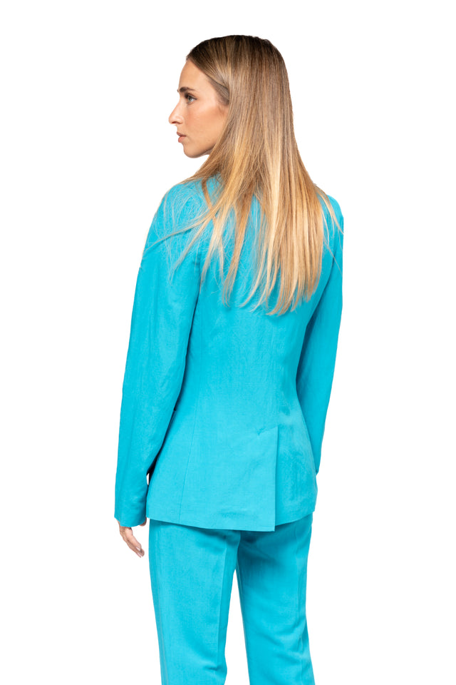 PANTALONE ZAMPA LINO