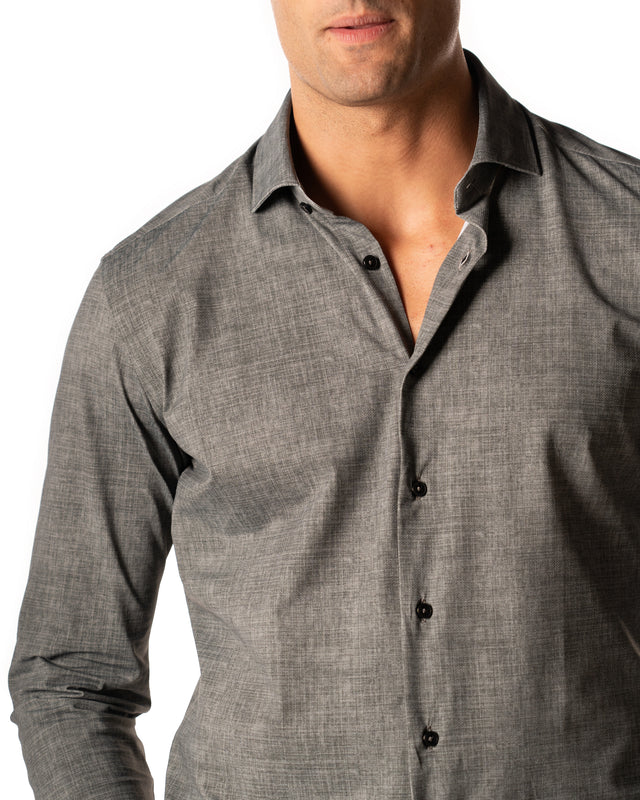 Camicia active melance color militare