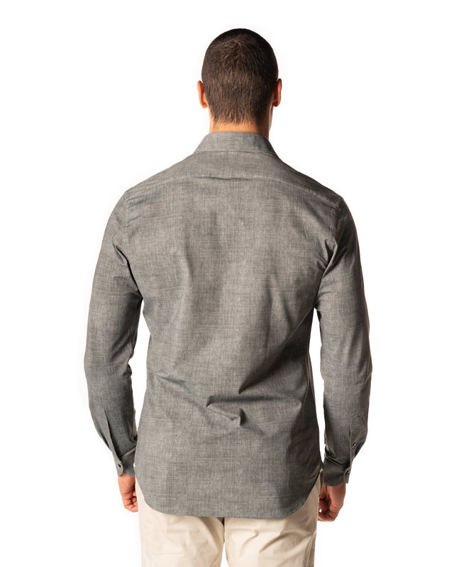 Camicia active melance color militare