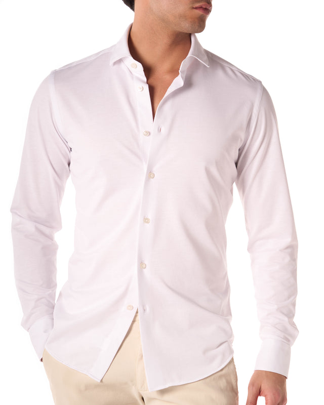 Camicia active color bianco