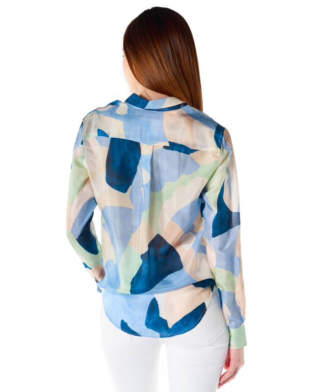 Camicia seta fantasia