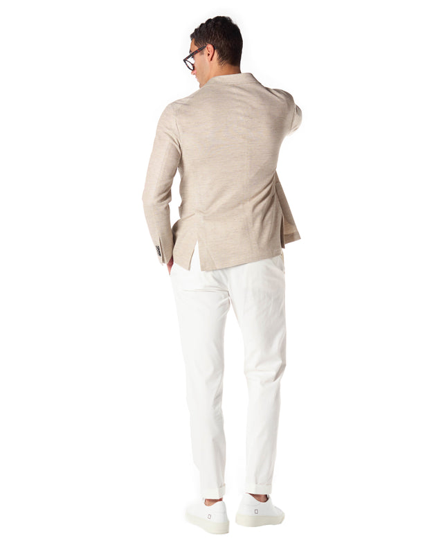 Giacca jersey color corda