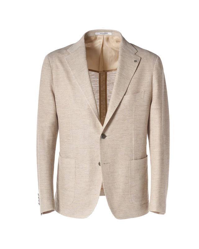 Giacca jersey color corda