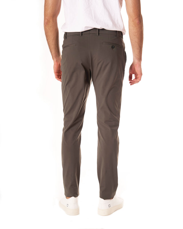 Pantaloni tecnico elastico color militare