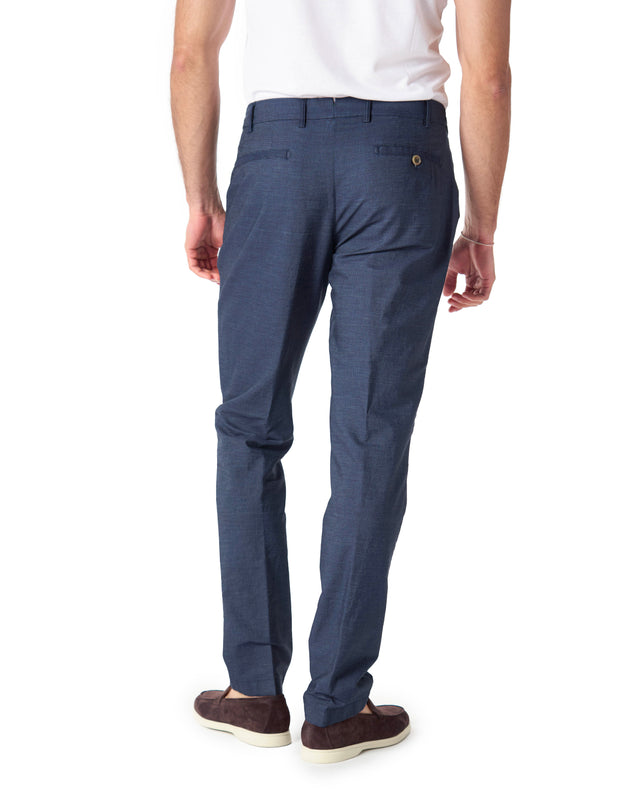 PANTA DENIM CHECK
