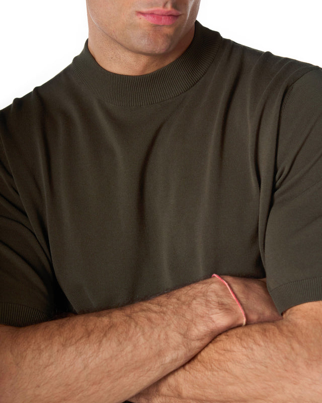T shirt maglia color militare