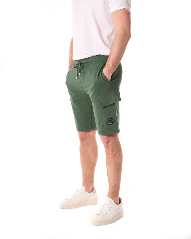 Bermuda felpa color verde