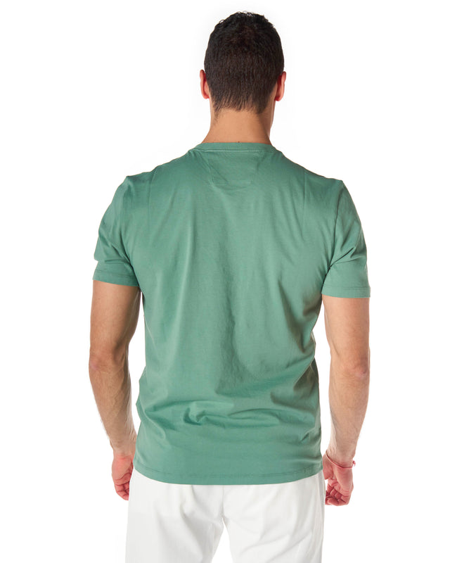 T shirt logo color salvia