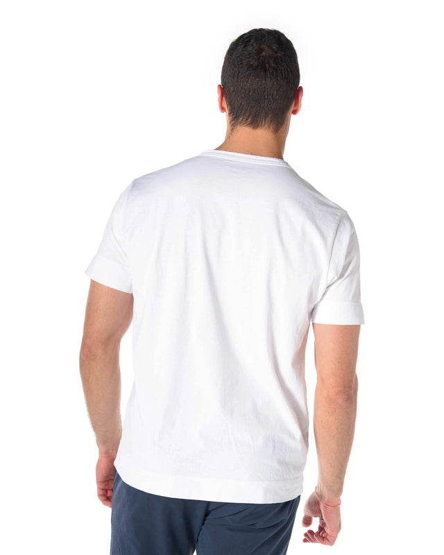 T shirt jersey color bianco