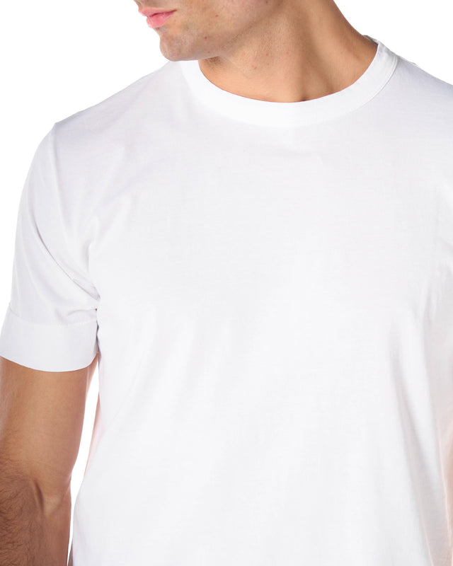 T shirt jersey color bianco