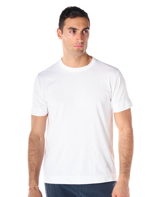 T shirt jersey color bianco