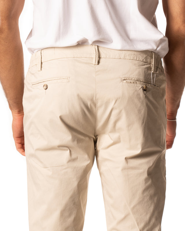 Panta mucha elastico color beige