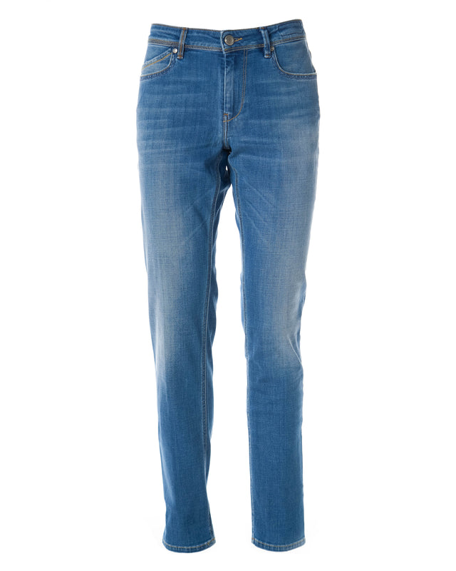 Jeans 9 once denim medio