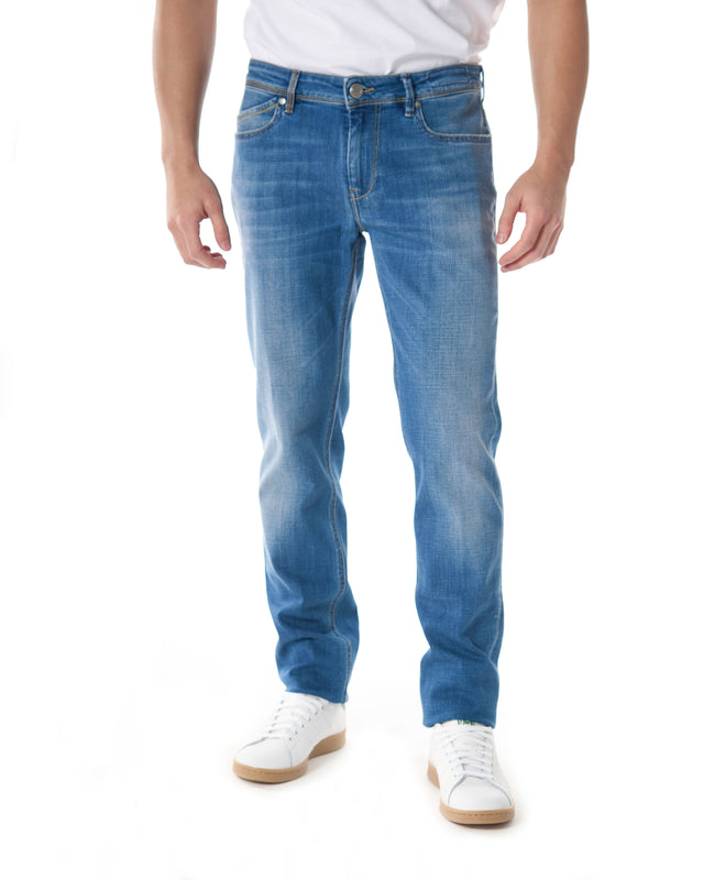 Jeans 9 once denim medio