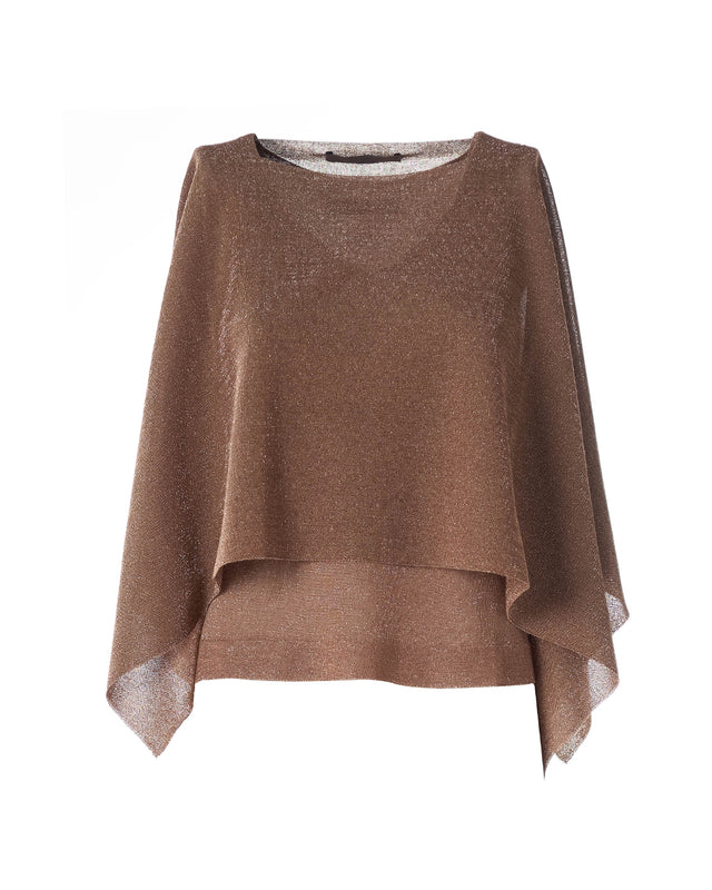 Poncho lurex color phard