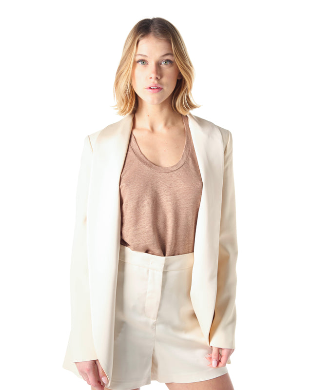 GIACCA SCIALLATA ENVER SATIN