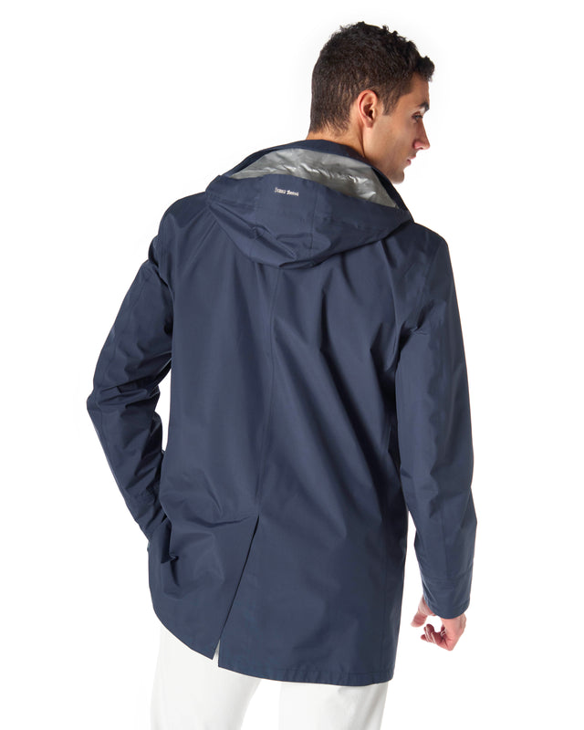 Giubbotto laminar impermeabile color blu