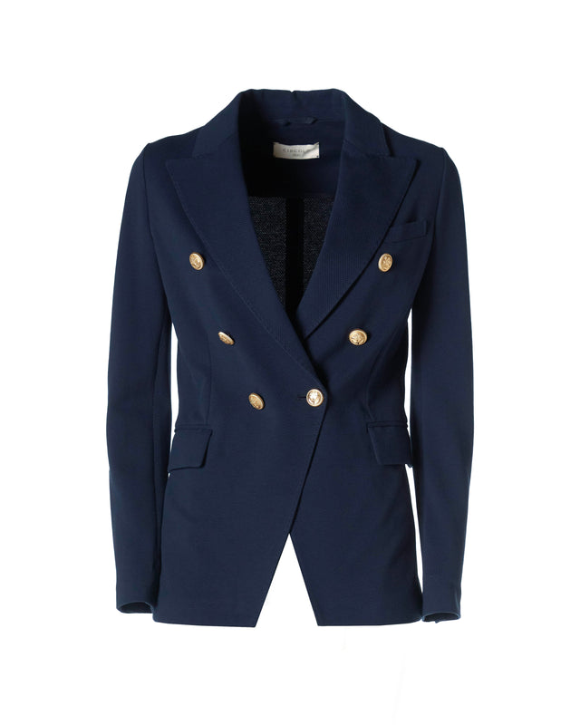 Giacca doppio petto oxford