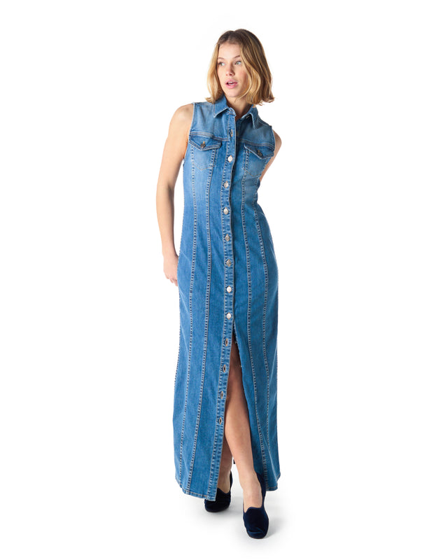 ABITO JEANS LUNGO