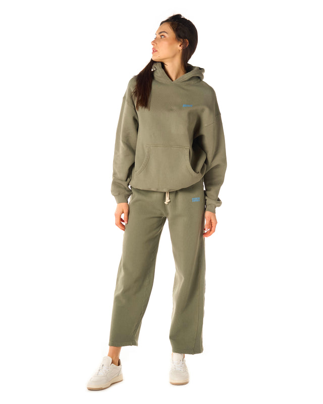 Felpa over color militare