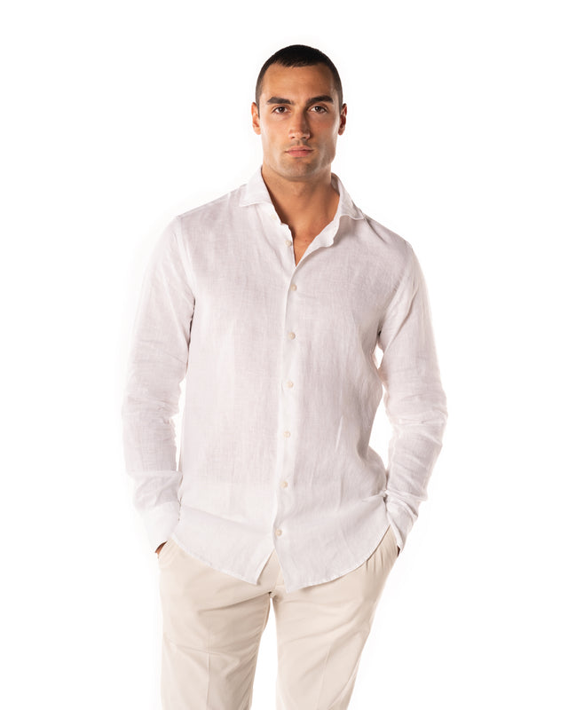 CAMICIA LINO MADE IN ITALY