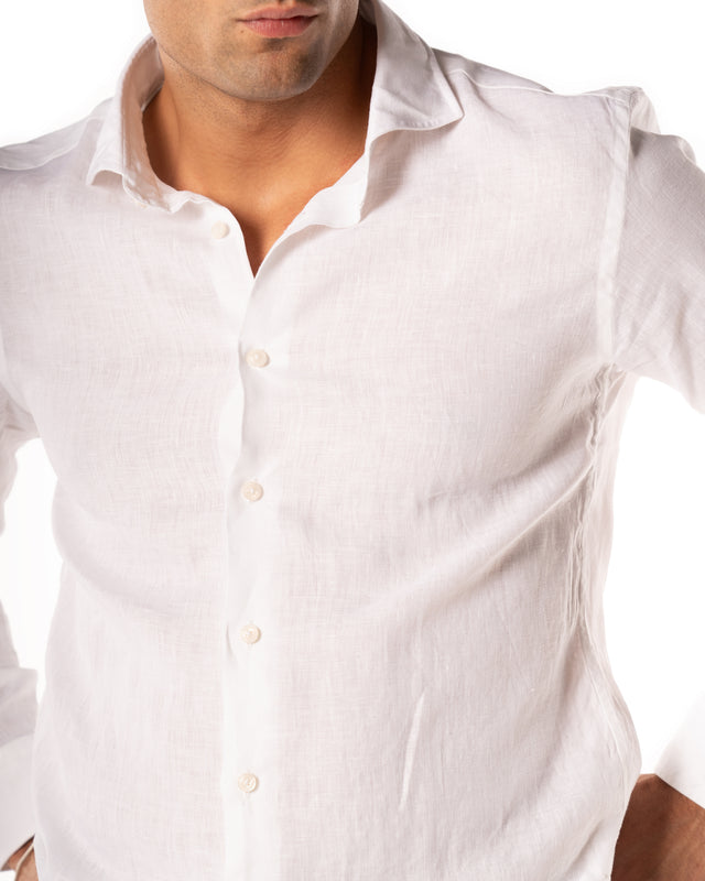CAMICIA LINO MADE IN ITALY