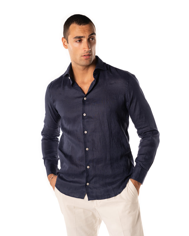 CAMICIA LINO MADE IN ITALY