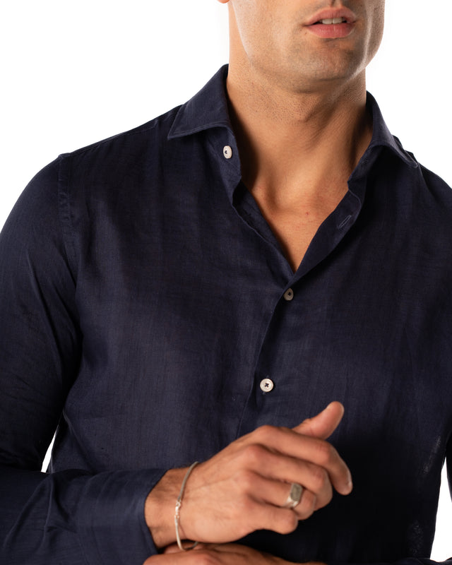 CAMICIA LINO MADE IN ITALY