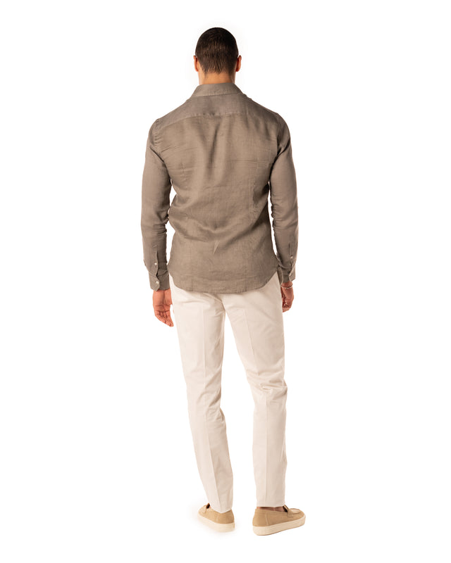 CAMICIA LINO MADE IN ITALY