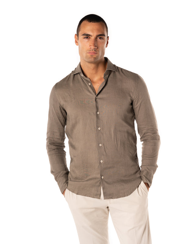 CAMICIA LINO MADE IN ITALY
