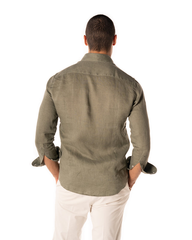 CAMICIA LINO MADE IN ITALY