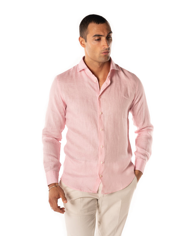 CAMICIA LINO MADE IN ITALY