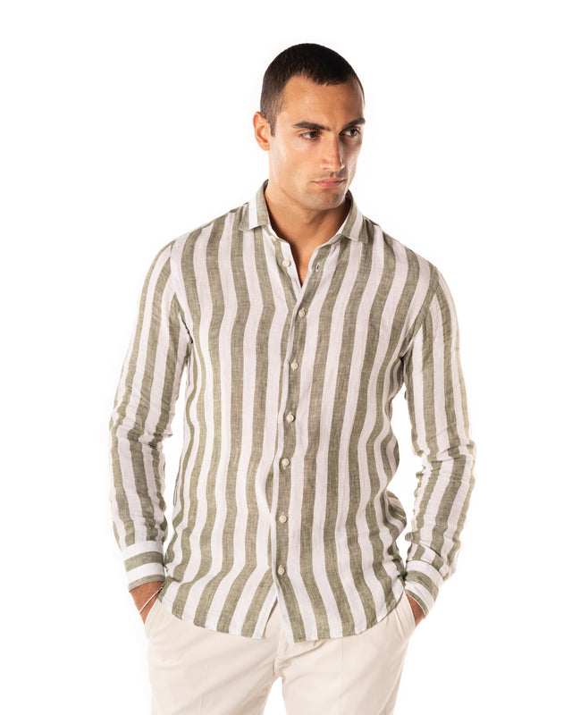 CAMICIA LINO RIGA GRANDE