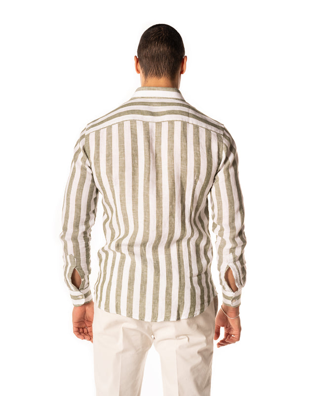 CAMICIA LINO RIGA GRANDE