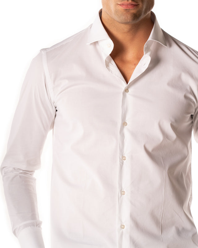Cotone stretch color bianco