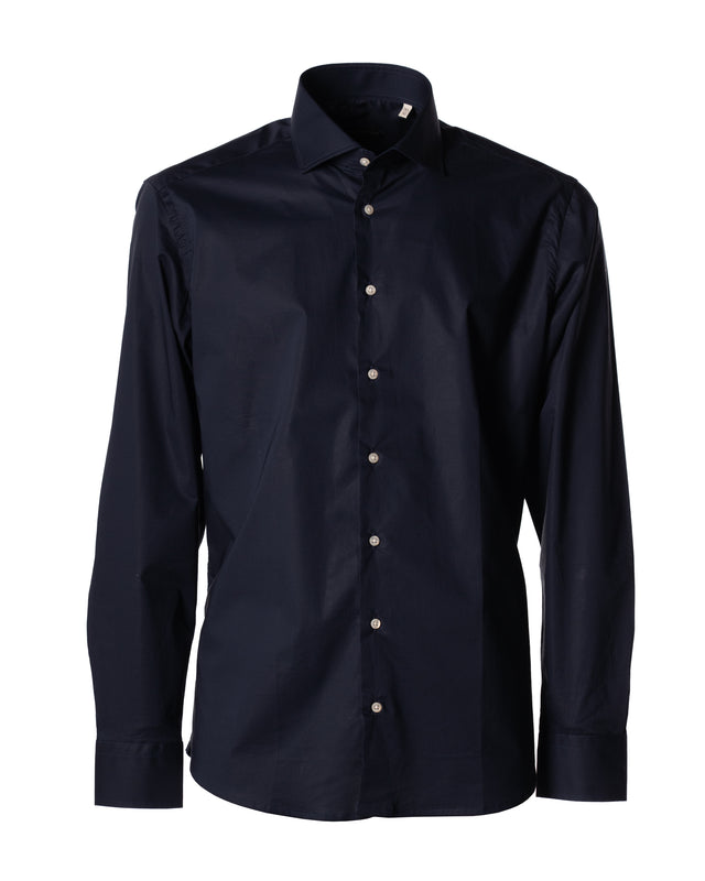 Cotone stretch color blu