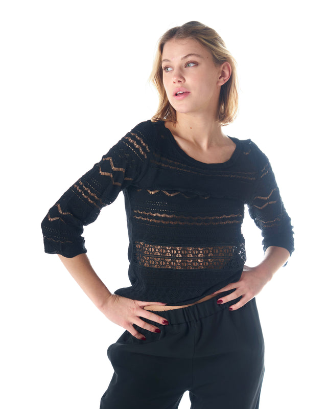 MAGLIA TRAFORATA
