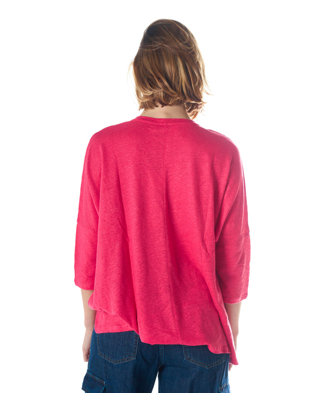 Tshirt scollo a V oversize