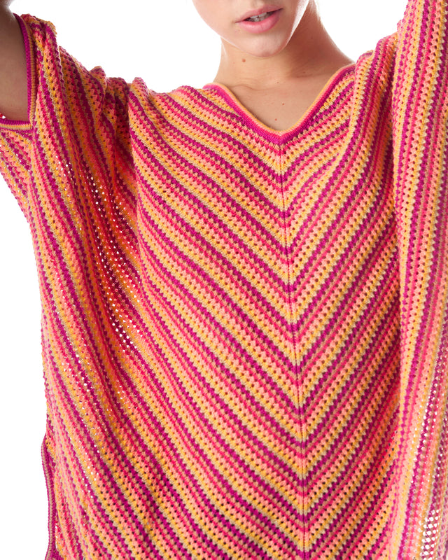PONCHO CROCHET