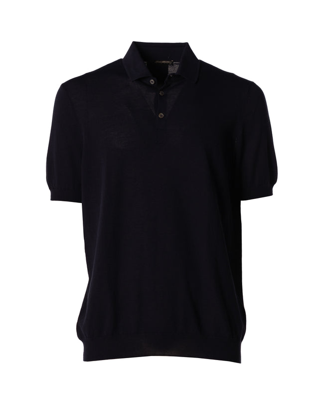 Polo maglia fresh cotton color blu