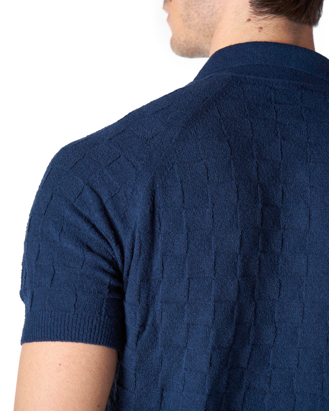 POLO DAMIER COTONE