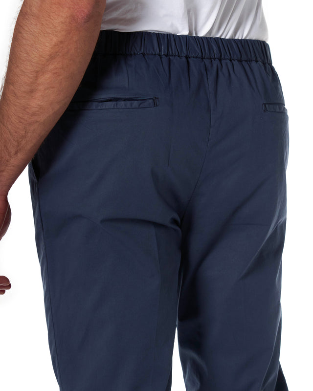 Pantaloni batavia ice color blu