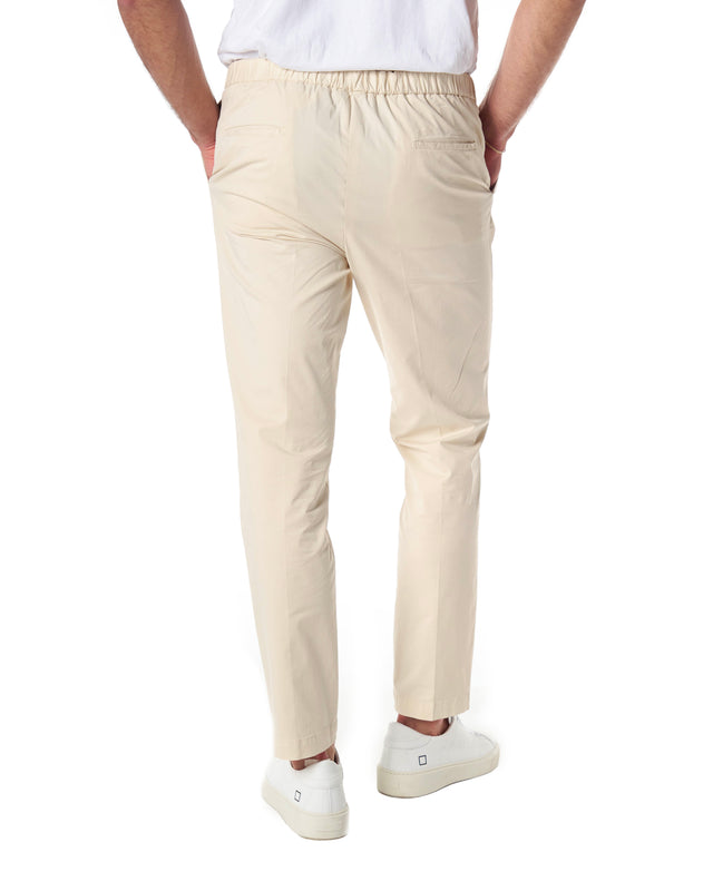 Pantaloni batavia ice color beige
