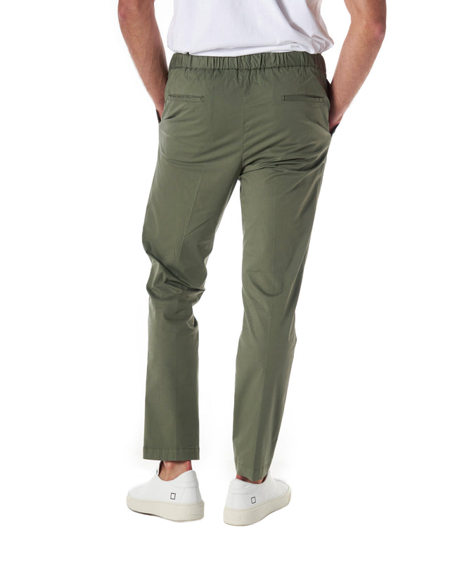Pantaloni batavia ice color verde