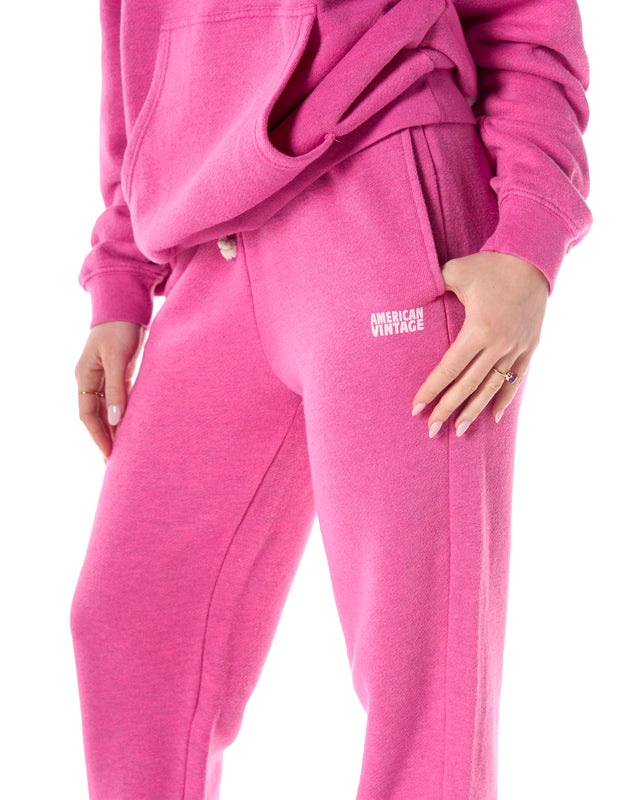 Pantalone tuta color fucsia