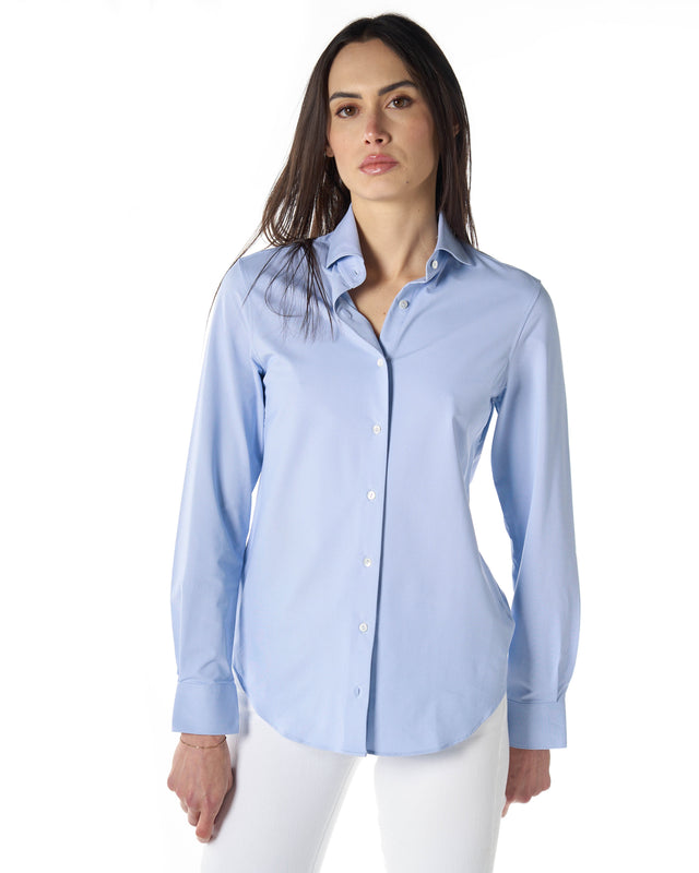 CAMICIA ACTIVE AZZURRA