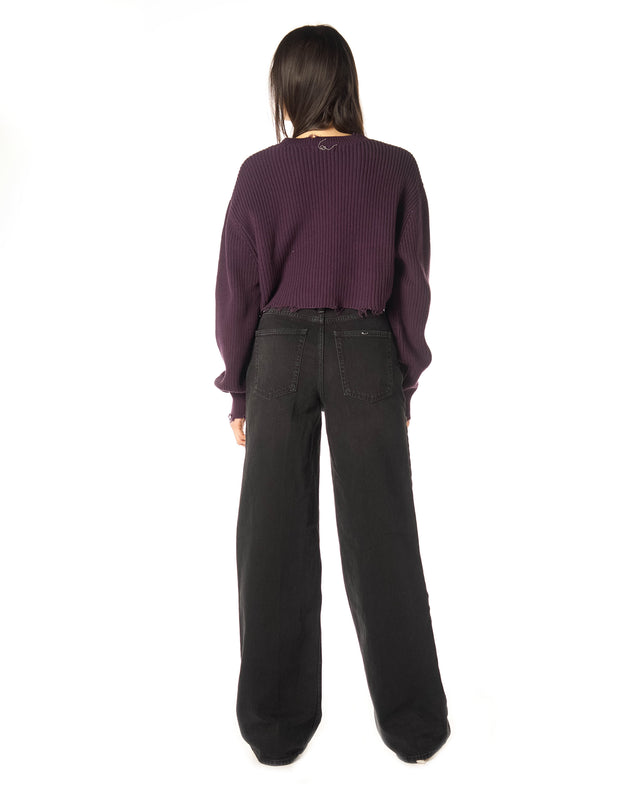 MID CROP DEVIN SWEATER
