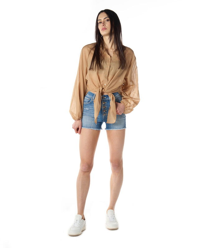 CAMICIA NODO MUSSOLA COTONE
