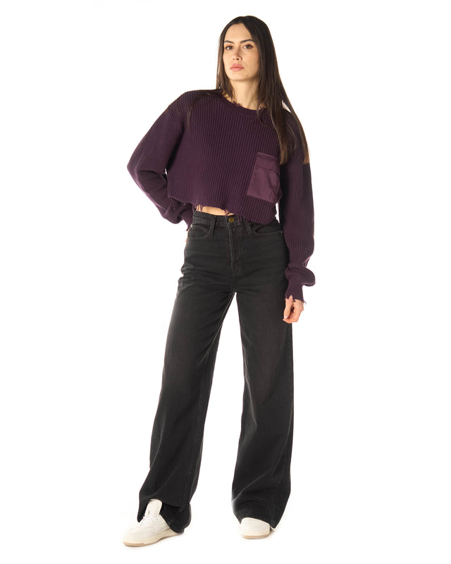 MID CROP DEVIN SWEATER